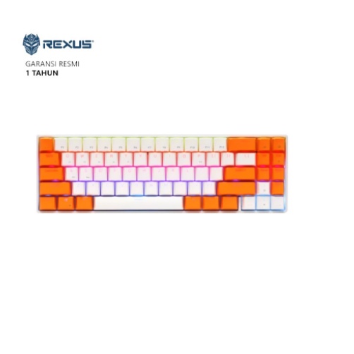 Keyboard gaming mini rexus wired usb 3.0 bluetooth 5.0 mechanical 71 keys tkl rgb for pc laptop macbook daxa m71 pro m-71