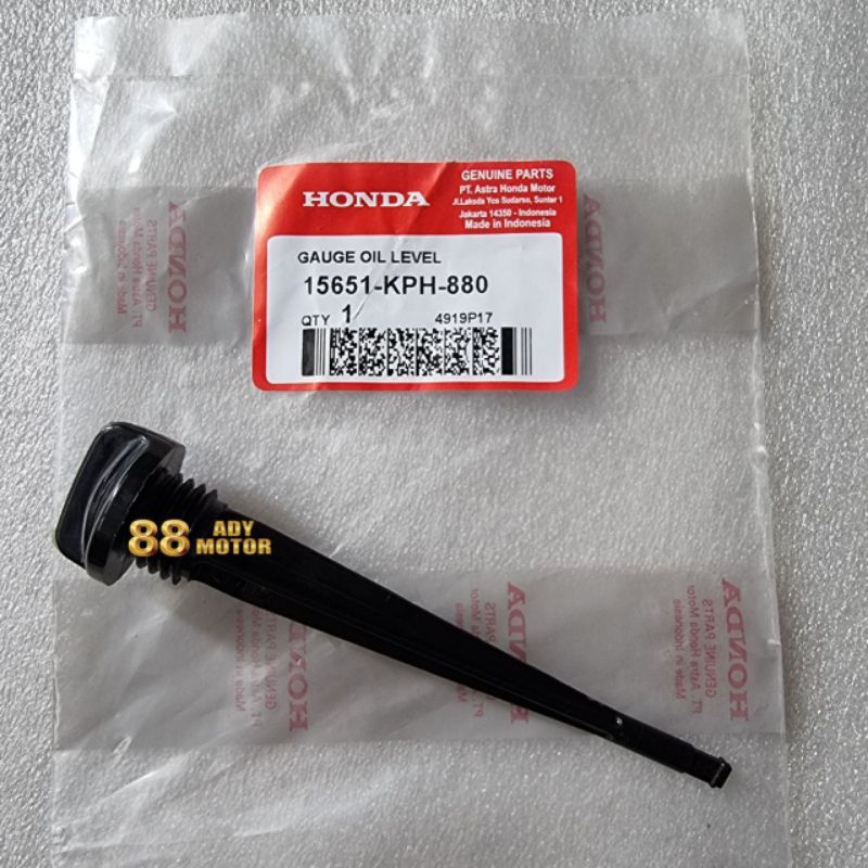 Colokan Tutup Oli Mesin Atas Stik Ukur Oli Karisma Kirana Supra X 125 Lama Silver Ori Honda