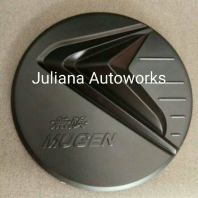 TANK COVER MOBILIO BRV HITAM DOFF MUGEN / TUTUP TANGKI BENSIN MOBILIO BRV HITAM DOFF MUGEN