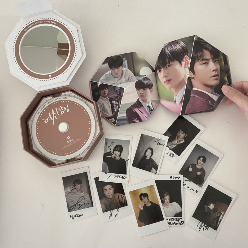 [READY STOCK UNSEALED] OST KDRAMA TRUE BEAUTY ALBUM + POSTER