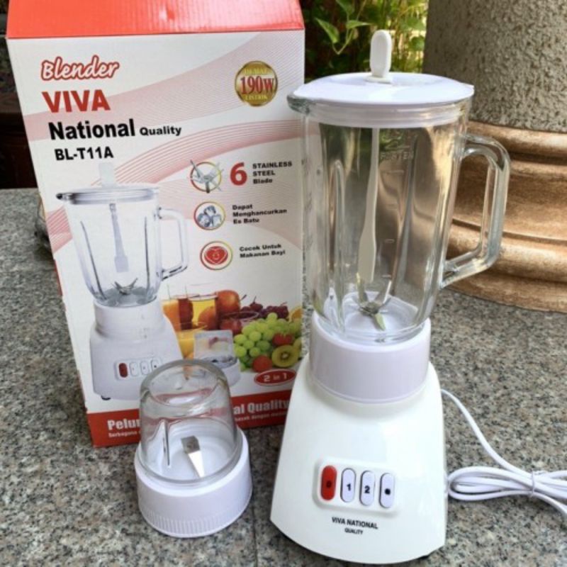 Blender Besar 6 Mata Pisau National