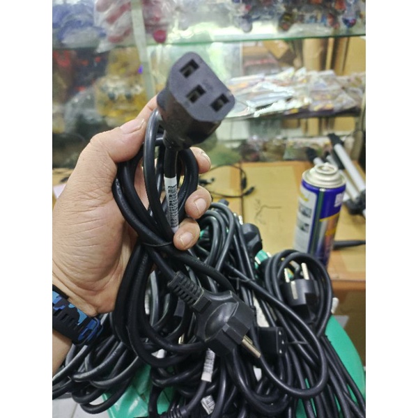 kabel power original PS4 pro PS3 fat PC ori