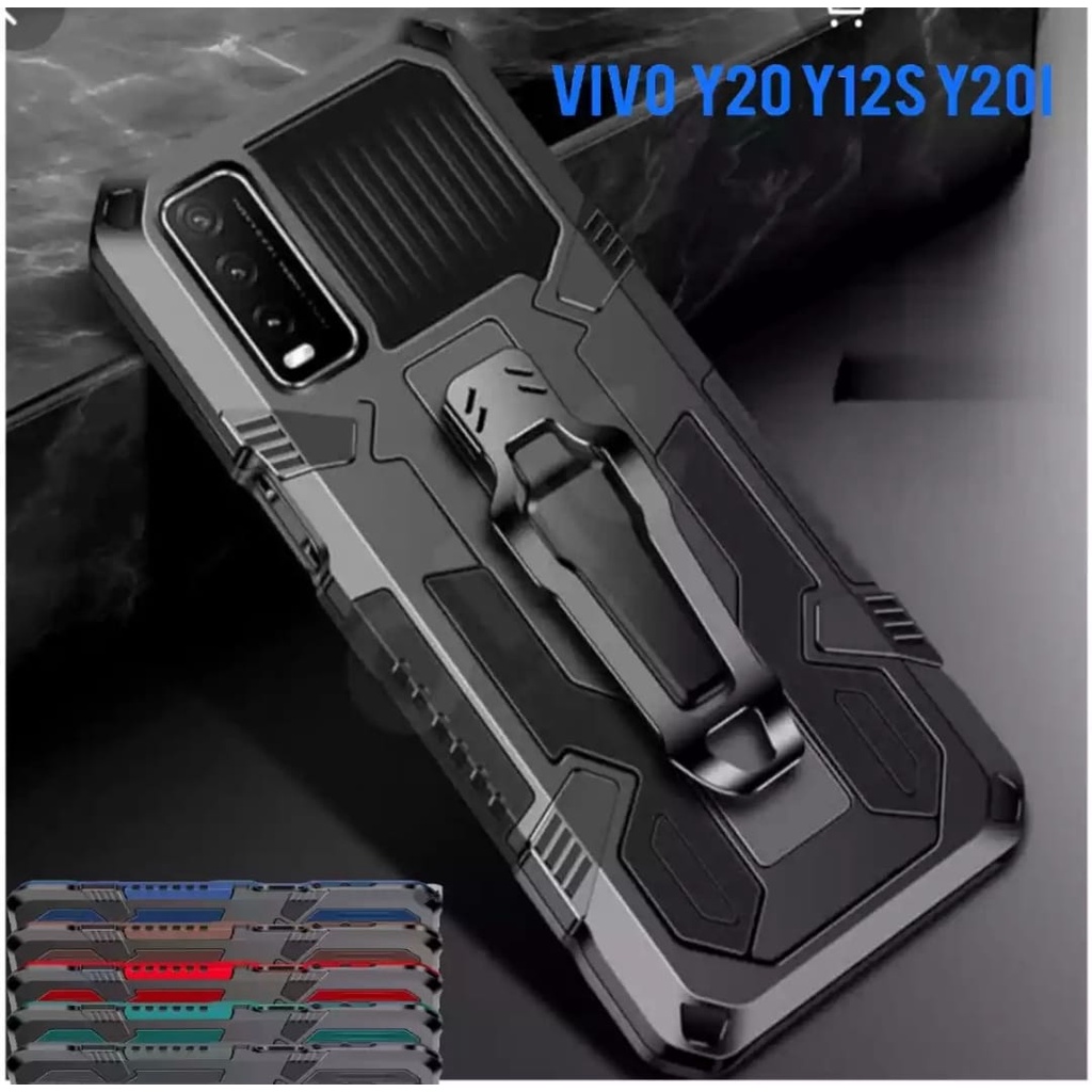 VIVO Y20 Y20I Y12S Y20S Case i cristal standing hardcase robot phantom