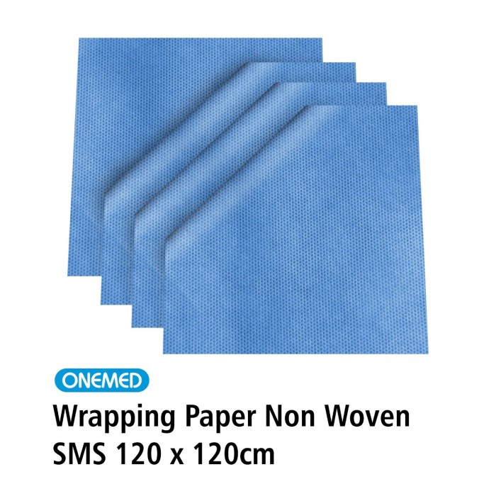 Wrapping Paper SMS Non Woven 120x120cm OneMed OJB
