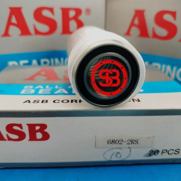 Bearing / Laker / Laher 6802 2RS ASB