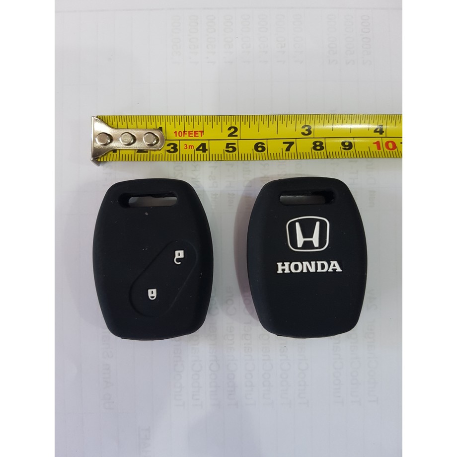 Case silicone kunci kontak HONDA jazz / crv lama warna hitam murah / casing antigores remote mobil