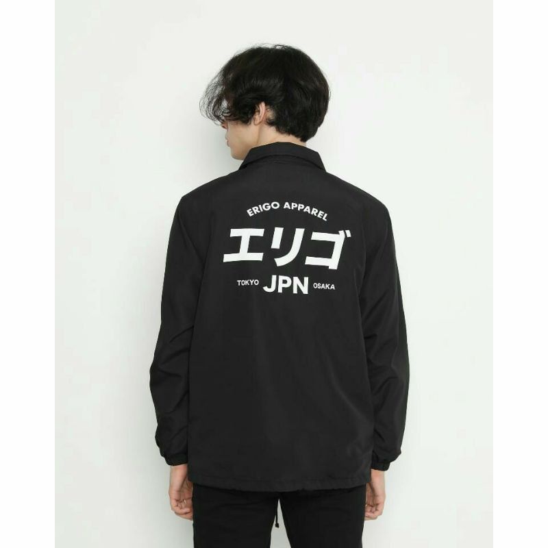 Jaket Erigo Coach Fujinkai Black Premium