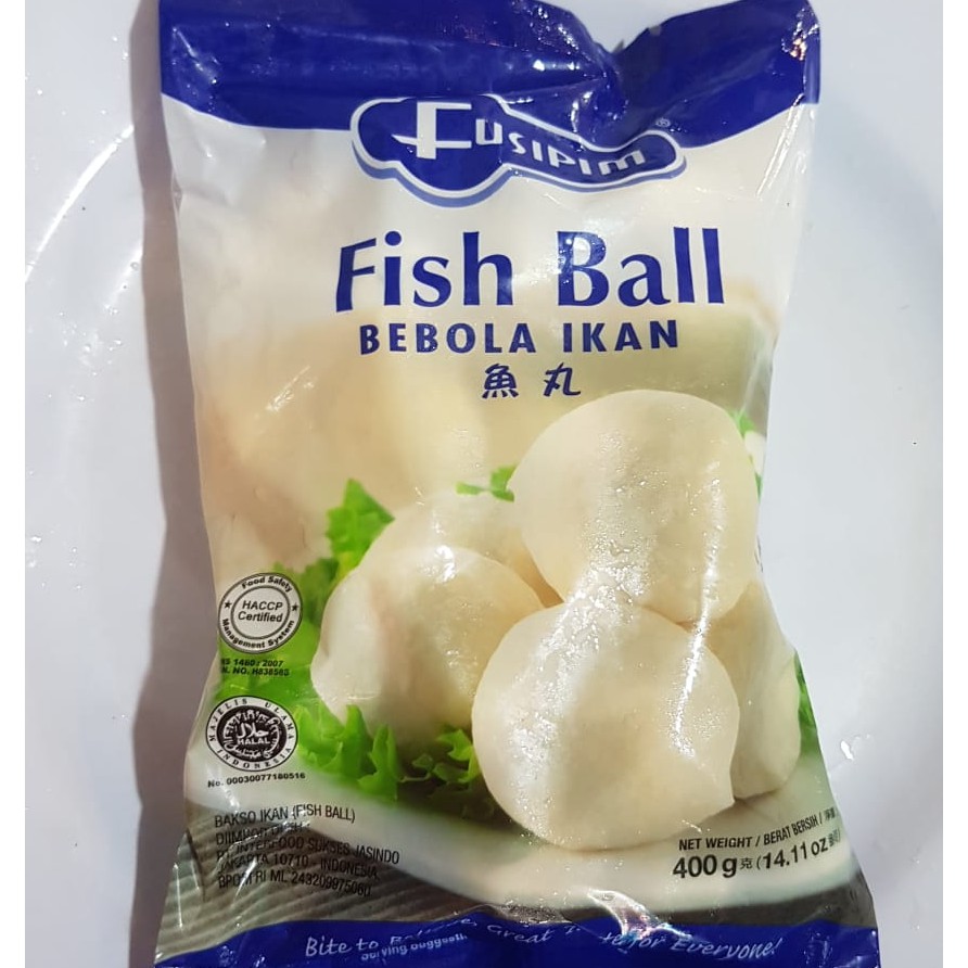 

Fusipim fish ball / bebola ikan