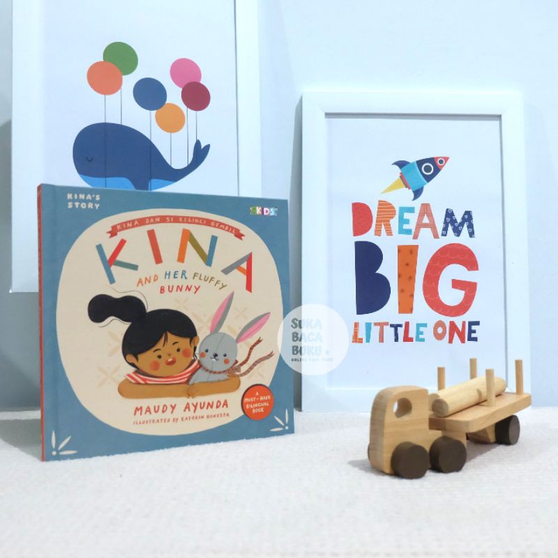 Kina and Her Fluffy Bunny