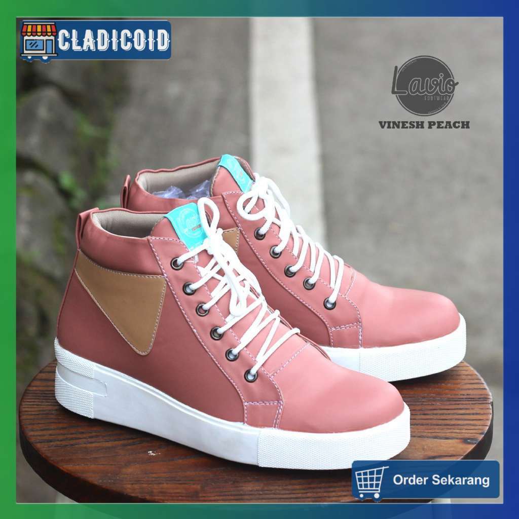 SEPATU SNEAKERS WANITA ORIGINAL MODEL STYLIST KUALITAS PREMIUM TERBARU DAN KEREN LAVIO VINESH MURAH