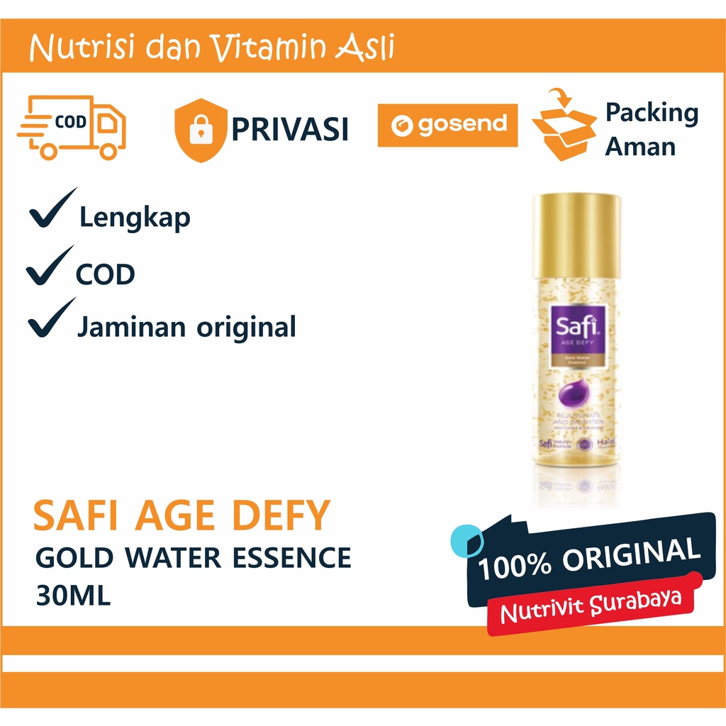 SAFI AGE DEFY Gold Water Essence|Serum| Cleanser| Elixir| Night Cream|Day Emulsion|Refiner |CC Cream