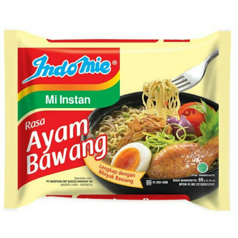 

INDOMIE AYAM BAWANG MI KUAH ECER