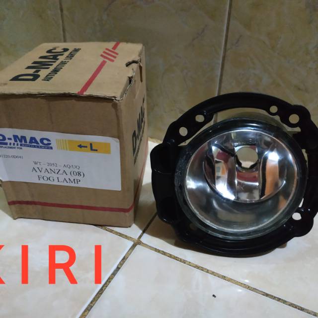 Lampu kabut foglamp avanza xenia 2007 2011 kiri