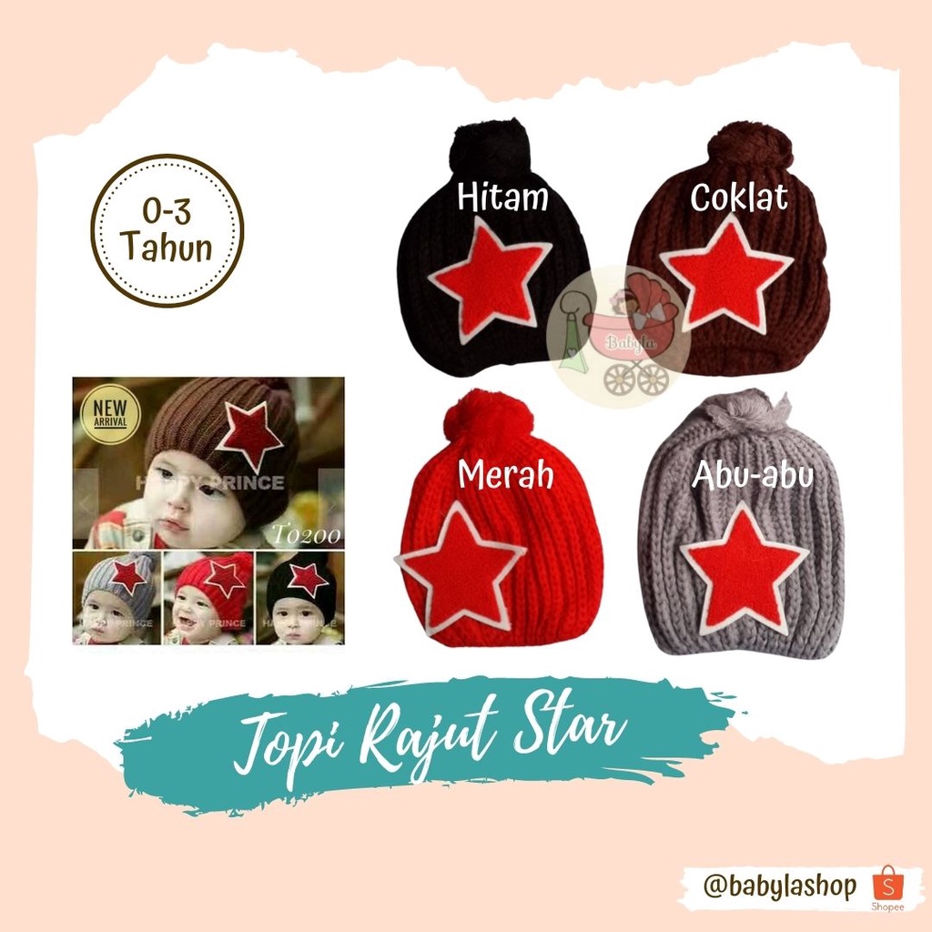 Topi Rajut Star