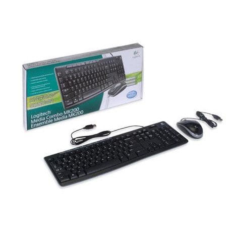 Logitech Mk200 Combo (Keyboard + Mouse Usb)