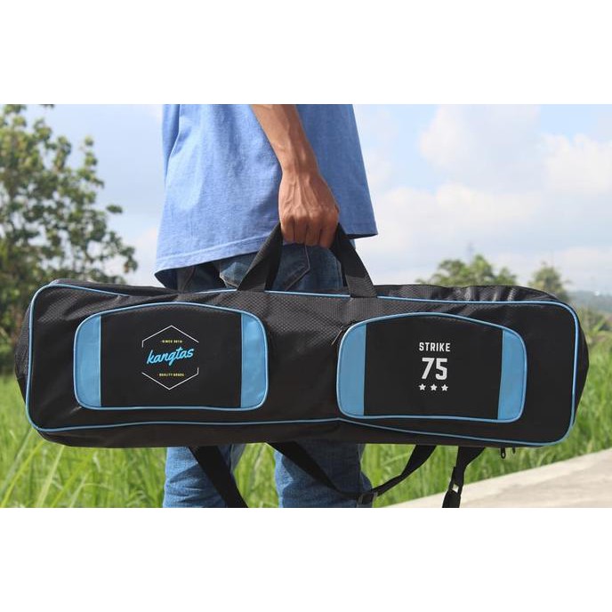 TERMURAH Tas Joran Pancing Kotak Kangtas 75 Cm - Hitam