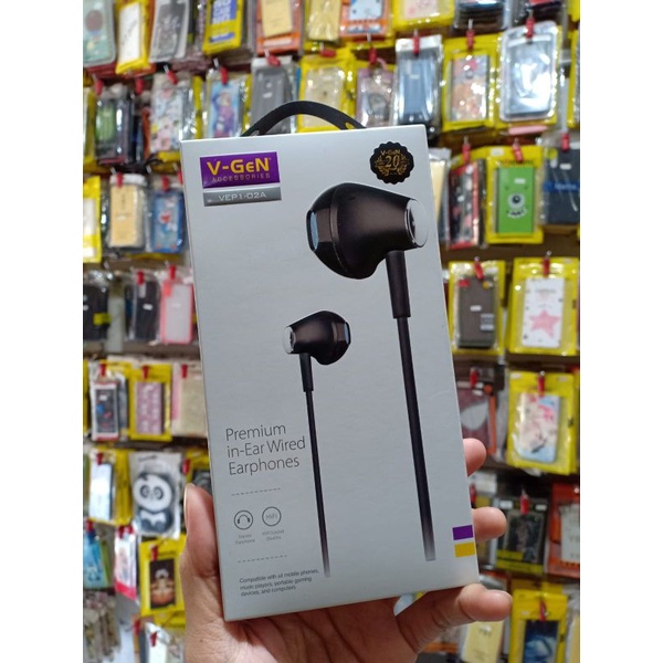 Earphone V-Gen Headset V-Gen VEP1-02A Extra Bass