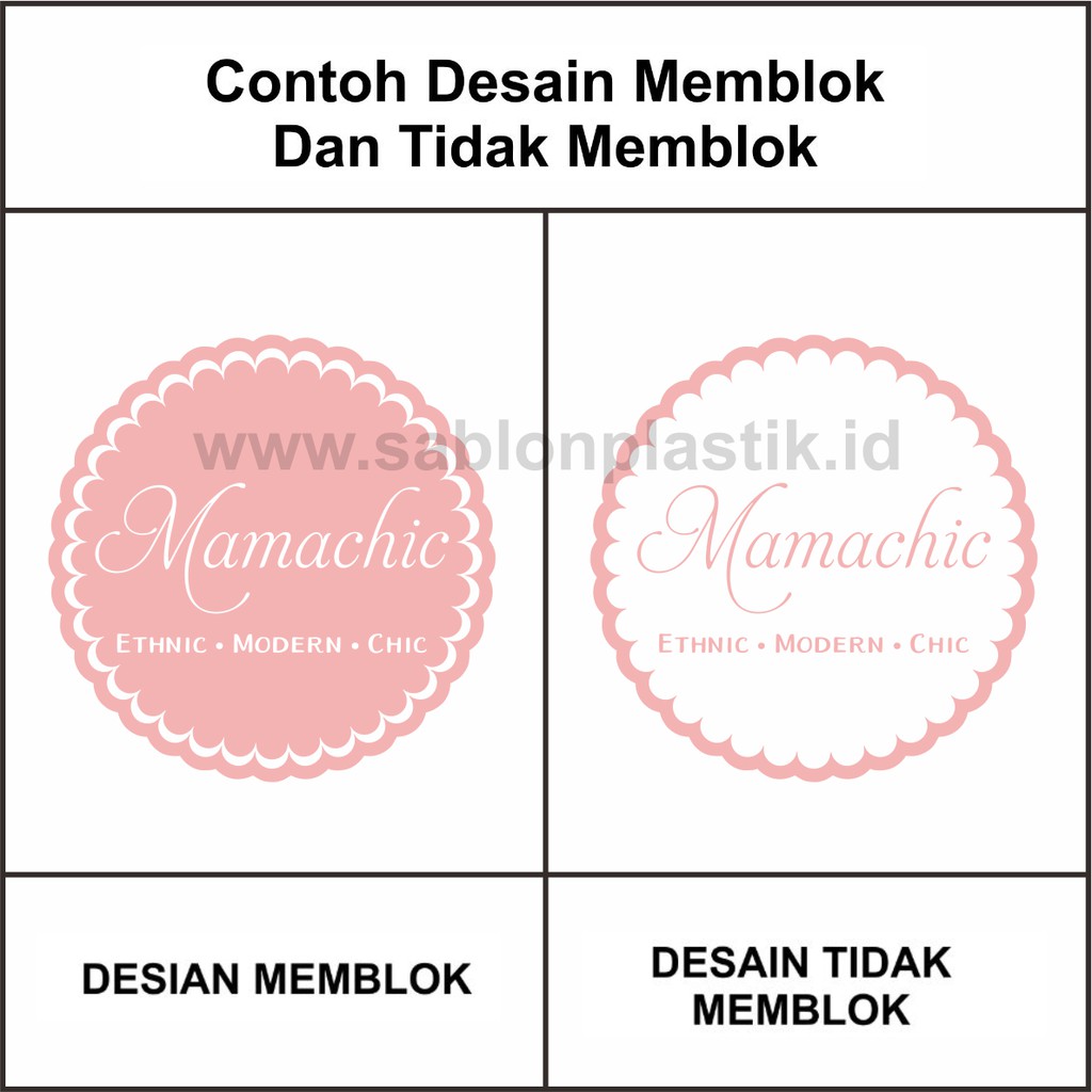 

Tambahan Tinta Blok