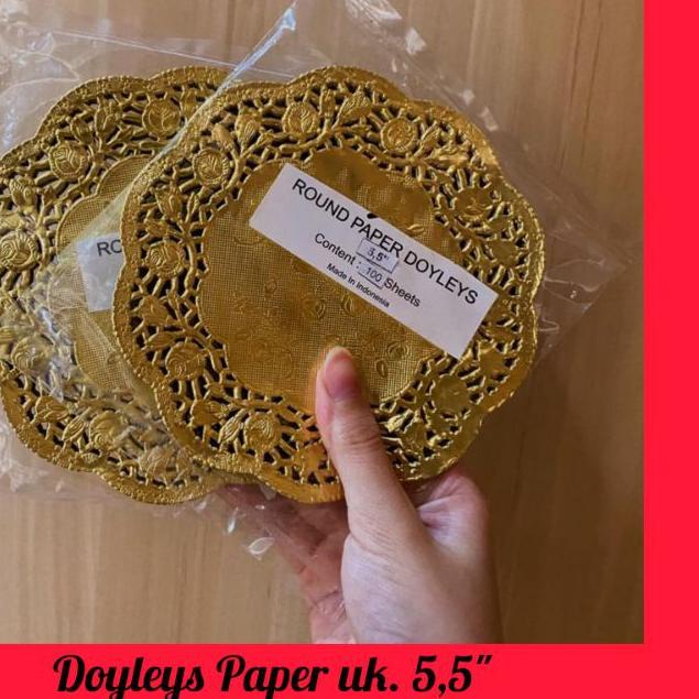 

➤ Doyleys Paper Gold / Kertas Renda Emas ☎