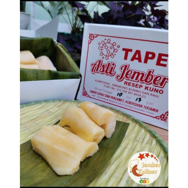 

Tape manis AsliJember(200gr)