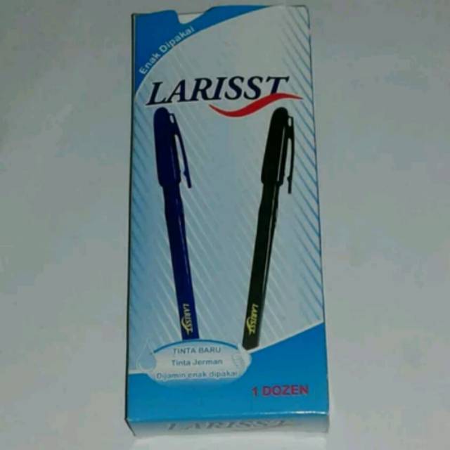 

pulpen larisst warna hitam