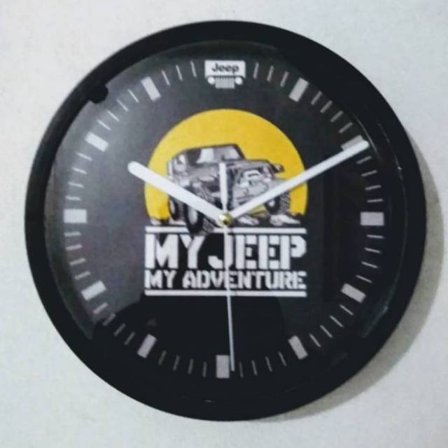 Jam Dinding Jeep Adventure art.002