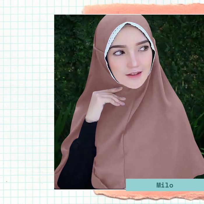 kerudung dewasa-hijab dewasa-kerudung instan-bergo renda/murah,bagus,jahitan super rapih-nafeeza_hjb