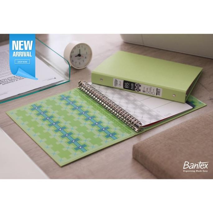 

BISA COD Bantex B5 Multiring Binder - Pistachio - Batik Series (1 Pcs) #1336 72 PROMOKode 2348