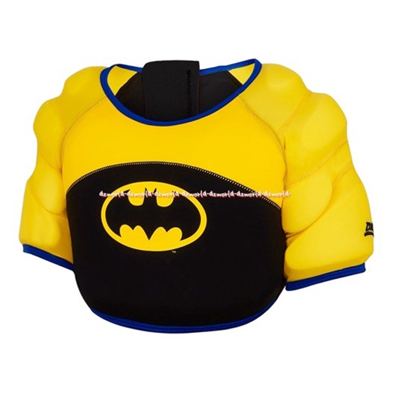 Zoggs Foam Boat Swimming Pelampung Badan Busa Renang Anak Motif Batman Superman Kuning Hitam Zogs Zoogs Zogg's Foaming Boat Merah Biru Belajar Renang Untuk Anak Hand Swim Float Zoggs Water Wings Vest Zip