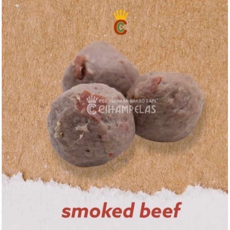 

Baso Sapi Cihampelas Varian Smoked beef