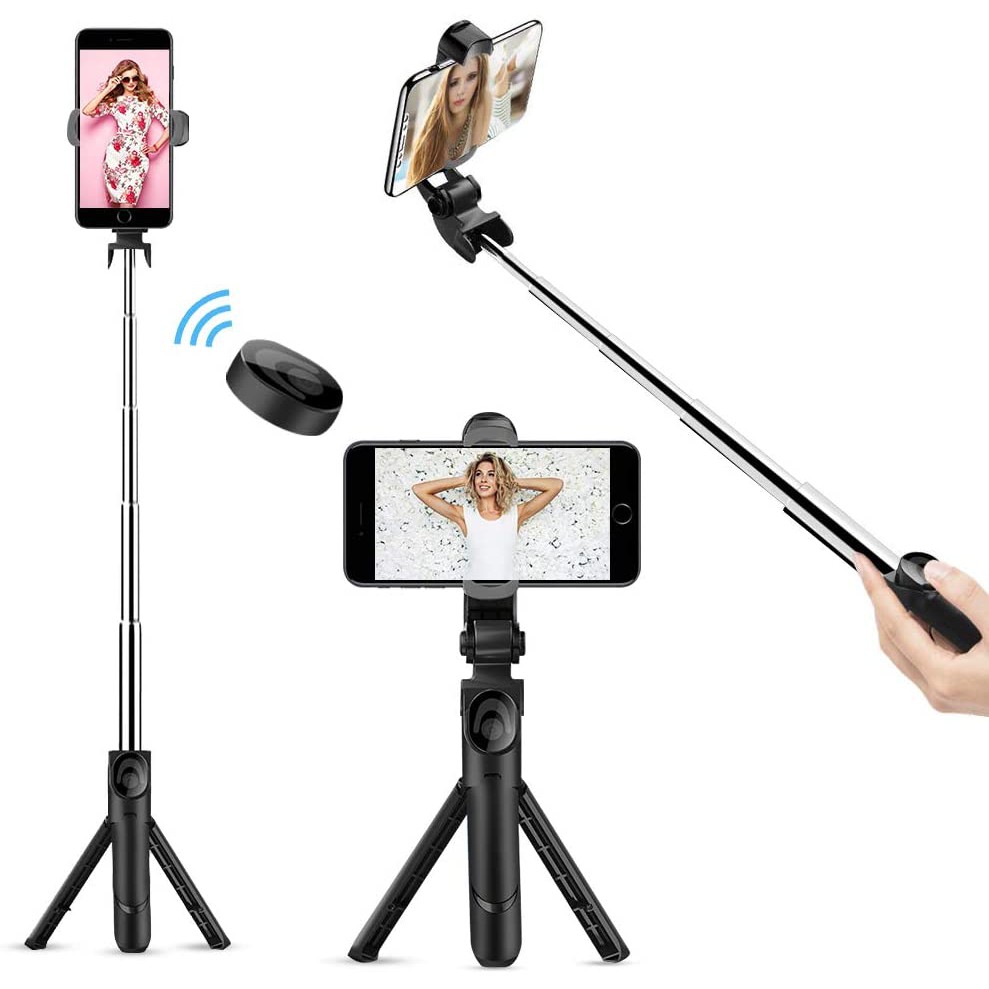 A16 SELFIE STICK TONGSIS WITH BLUETOOTH TRIPOD STANDING with REMOTE CONTROL