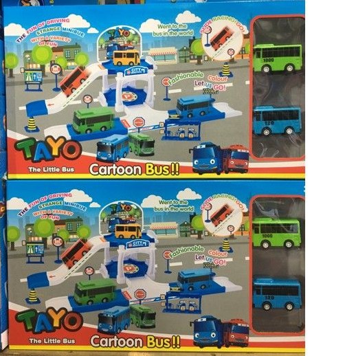 mainan tayo / mainan parking bus tayo