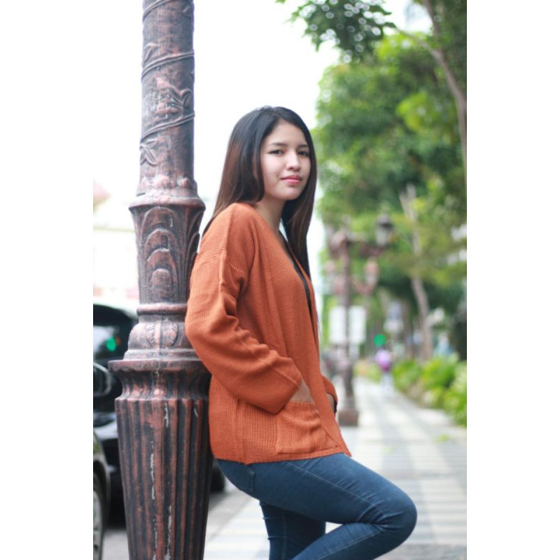 Cardigan Locy Rajut | Cardigan Secker