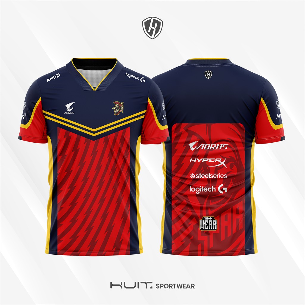 Jual Huit Sportwear Jersey Gaming Custom Full Printing Esports