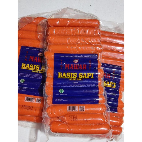 

BASIS MAWAR SAPI LEZAT NIKMAT & ORIGINAL 25PCS/500Gr I BASIS MAWAR