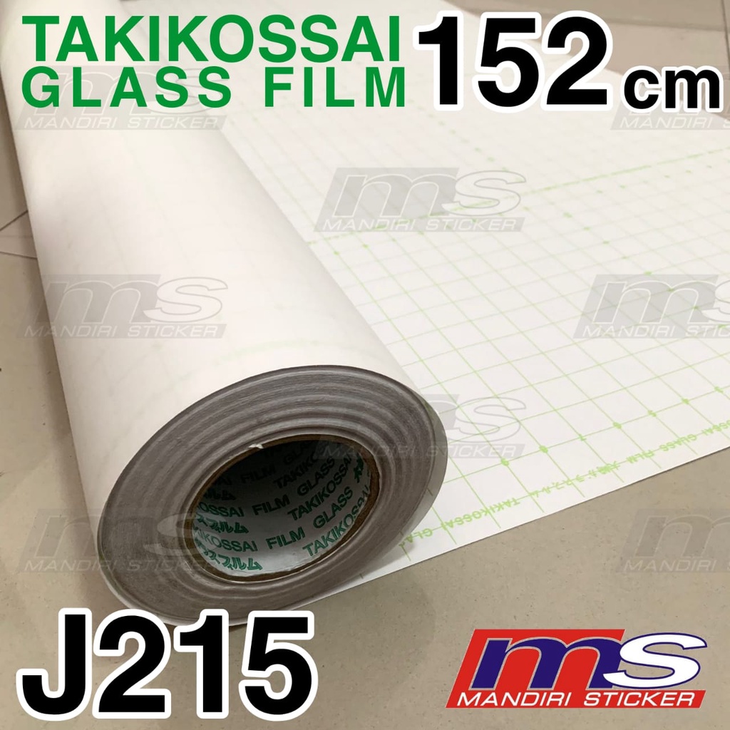 Takikossai Glass Film Sunblast Sandblast J215 - 152cm [ROLL]
