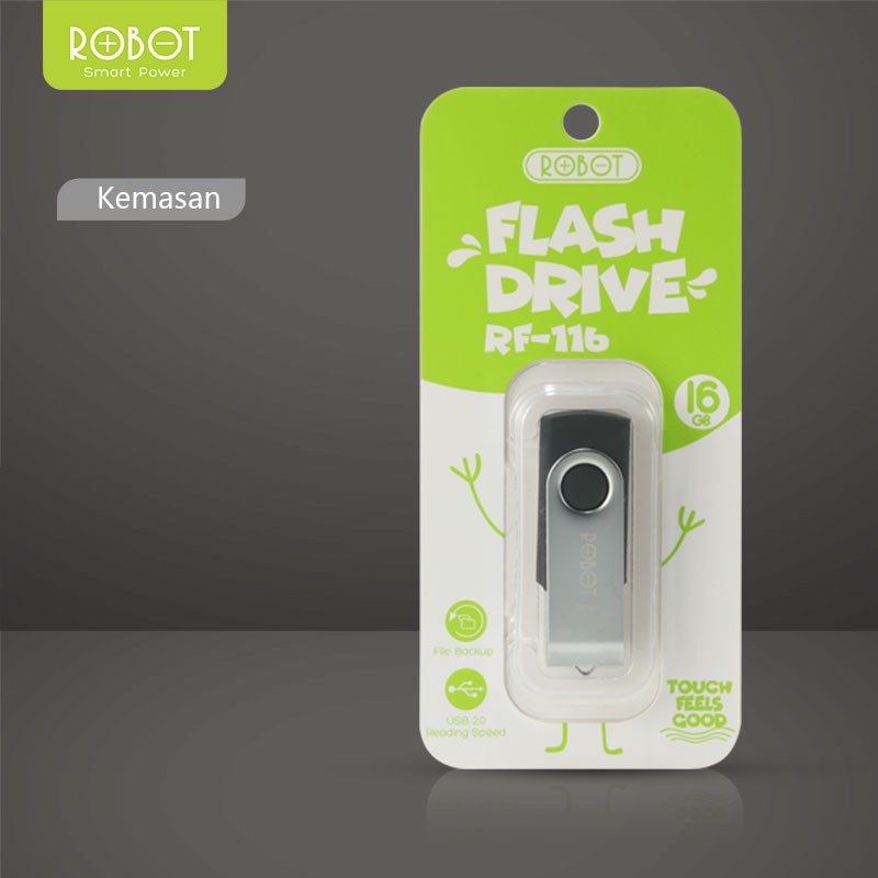 ROBOT RF116 16GB Flashdisk FlashDrive USB Drive Original RF-116