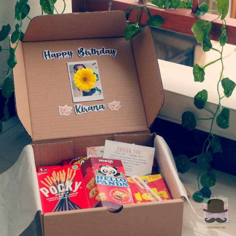 

[Paket Lavender] Full Snack - Snack box / Gift box / Hampers