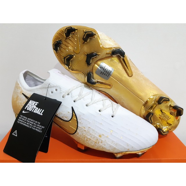 nike mercurial white gold