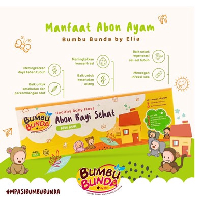 Bumbu Bunda ABON Bayi Sehat MPASI ABON MPASI Bayi ABON Non MSG ABON Sapi ABON Ayam ABON Slow Cooker