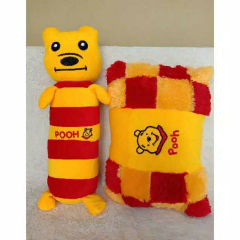 Bantal Baby Karakter / uk Bantal ( Panjang 45cm, Lebar 30cm ) Guling ( Tinggi 48 cm, Diameter 13cm )