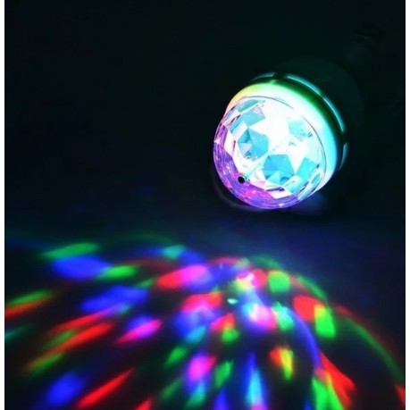 Lampu LED RGB Disco disko panggung berputar dekorasi hias 17an tirakatan pesta nikah
