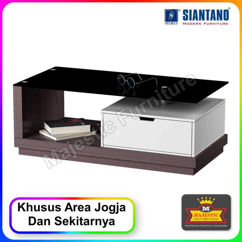 Meja Tamu Kaca Siantano CT 011