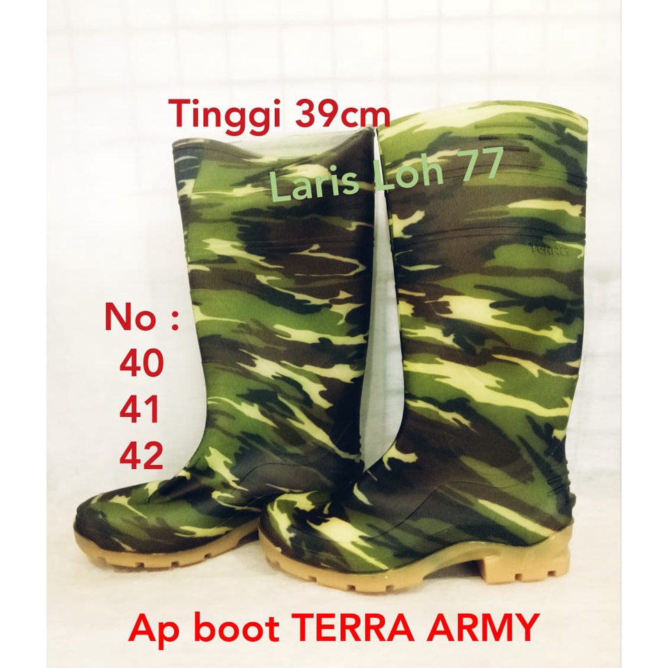 SEPATU AP BOOT TERRA ARMY AP BOOTS TERRA ARMY