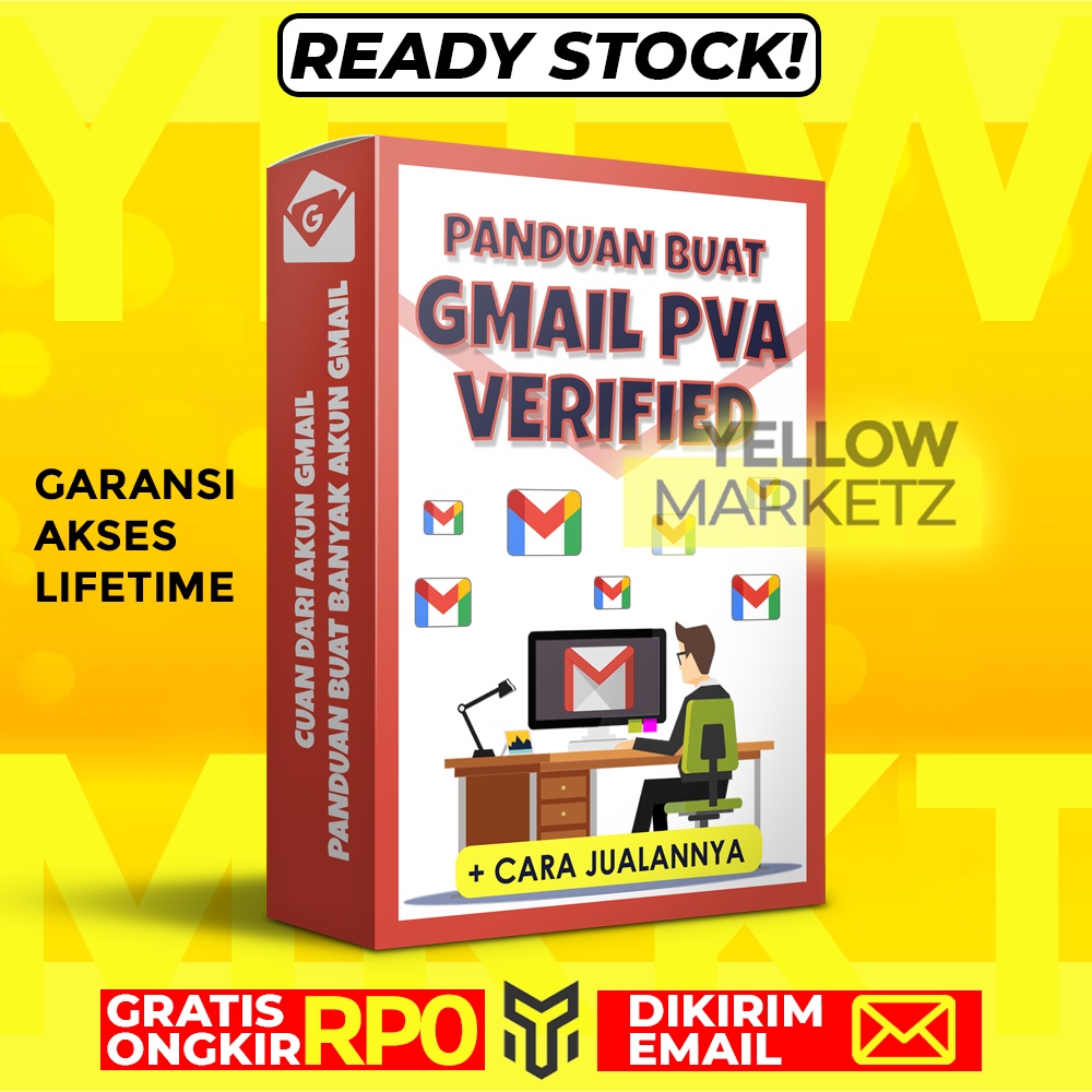 CUAN DARI GMAIL - Panduan Buat Banyak Akun Gmail dan Cara Jualannya