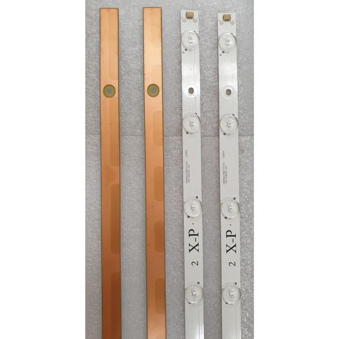 Lampu LED Backlight 10 mata 3 volt Cembung - 73cm Universal bahaserv99 Diminati Banget