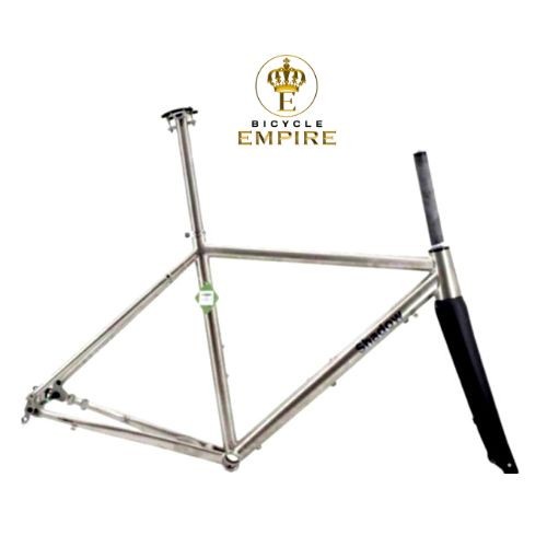 Frame Set Sepeda Roadbike Shadow Pave Titanium All Road Frame Set Bicycle Empire