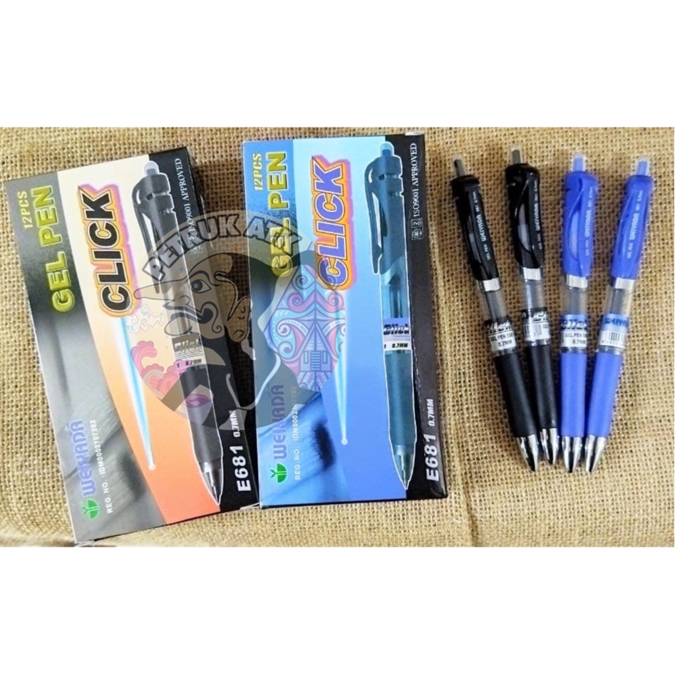 

[PCS] BOLPEN PULPEN WEIYADA E681 0.7MM