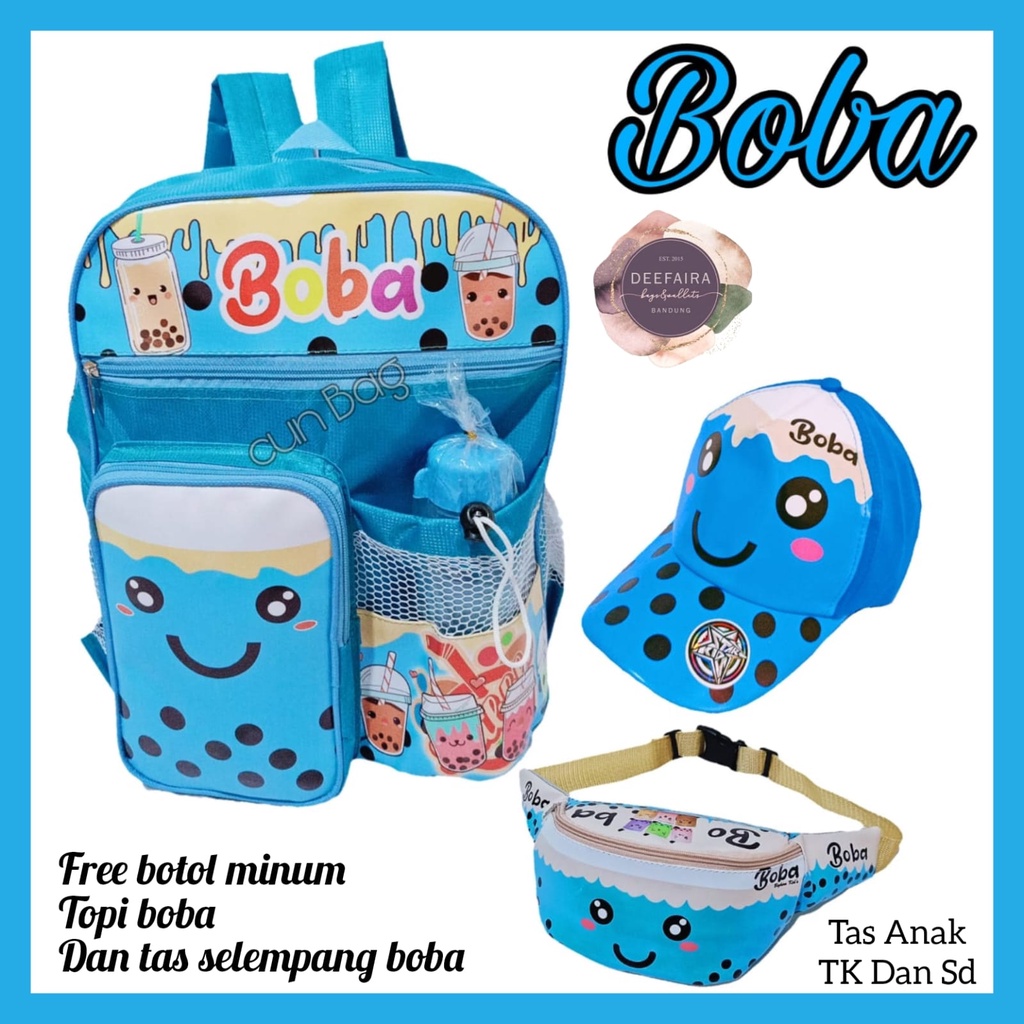 Tas Sekolah Anak Perempuan Motif B0b4 Paket Menarik Tas Untuk Anak Tk Dan SD