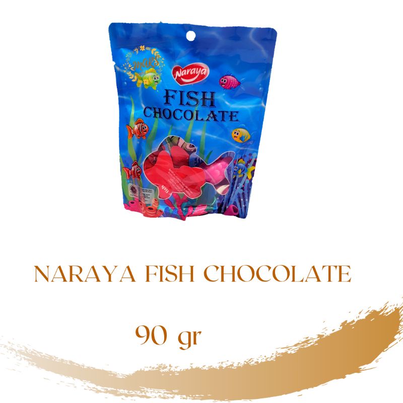 Promo Naraya Fish Chocolate 90 gr dpt 2 pack